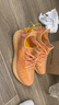 阿迪達斯yeezy350全透火山橙椰子夏日透氣男女休閑鞋GW2870  39 曬單實(shí)拍圖