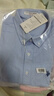 U.S. POLO ASSN.短袖襯衫男夏季純棉商務(wù)休閑寬松免燙男士上衣襯衣淺藍(lán)4XL 曬單實(shí)拍圖