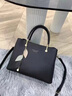 Cavion Koist奢侈新品女士包包手提包女單肩斜挎包高級感媽媽包送老婆生日禮物 黑色 精美禮盒包裝 曬單實(shí)拍圖