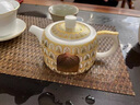 薈云軒故宮敦煌文創(chuàng)仟佛冰種白玉瓷茶壺生日禮物伴手禮送公司領(lǐng)導(dǎo)送長輩 敦煌仟佛茶壺-金 曬單實(shí)拍圖