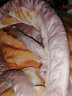 南极人（NanJiren） 拉舍尔毛毯被盖毯冬季加厚双层 婚庆超柔保暖单双人被子绒毯子 658油棕 180*220cm约6斤 实拍图