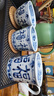 千代源藍(lán)凜堂福字陶瓷茶杯茶壺 日本原裝進(jìn)口茶具套裝 釉下彩日式主人杯 福文字1只 曬單實(shí)拍圖