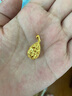 菜百首飾 銀吊墜 足銀長命富貴雙魚童鎖 時尚銀飾兒童鎖寶寶銀鎖  定價 YS 曬單實拍圖