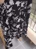 裙褲女夏季薄款七分褲子女2022新款寬松雪紡休閑褲裙高腰闊腿褲女 石竹 【有口袋】 3XL 【建議130-140斤】 曬單實(shí)拍圖