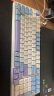 VGN V98PRO V2 三模有线/蓝牙/无线 客制化键盘 机械键盘 电竞游戏 办公家用 全键热插拔  gasket结构 V98Pro-V2 蒸汽波轴Pro 海盐 实拍图