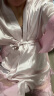 维多利亚的秘密（Victoria's Secret）蕾丝缎面性感系带收腰短款睡袍浴袍女红色本命年送礼送女友送老婆 75S4粉色 11193810 XS/S 晒单实拍图