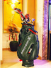 PGM 高爾夫球包  防水PU皮 輕便golf包 球桿袋golf bag QB034-黑紅色 曬單實(shí)拍圖