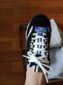 斯凱奇（Skechers）經(jīng)典黑白熊貓鞋女士休閑鞋情侶厚底運動(dòng)896121 黑色/白色/BKW 37 曬單實(shí)拍圖