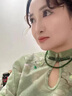 那遇高品質(zhì)綠玉髓串珠項(xiàng)鏈新中式S925銀扣輕奢小眾簡(jiǎn)約感輕奢鎖骨鏈女 4mm【約42cm】 曬單實(shí)拍圖