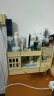 大号木质化妆品收纳盒抽屉式家用桌面口红护肤品整理梳妆台置物架 H01白枫木（带镜子） 实拍图