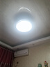 凡甄隱形吊扇燈客廳燈風(fēng)扇燈臥室房間折疊電扇燈餐廳燈具廣東中山燈飾 雙圈黑42寸+72W+遙控 曬單實(shí)拍圖