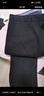 雅戈爾（YOUNGOR）休閑褲男DP棉免燙不易皺褲子自然垂順易打理新品 VCDP329979FWA藏青色 35 86A 曬單實拍圖