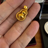CRD克徠帝古法黃金戒指情侶對(duì)戒足金999實(shí)心戒指節(jié)日禮物 5g 曬單實(shí)拍圖