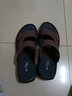 駱駝動(dòng)感（camel active）涼鞋男真皮夏季防水防滑外穿兩穿涼拖頭層牛皮透氣軟底男士沙灘鞋 19288棕色 41 （按平常運動(dòng)鞋碼拍） 曬單實(shí)拍圖