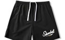 美式短褲三分四分不過(guò)膝開(kāi)叉運動(dòng)籃球褲男速干訓練跑步健身透氣夏 黑色 3XL 曬單實(shí)拍圖