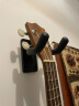 青歌 吉他挂钩墙壁挂架贝斯吊架 小提琴架 吉他架 墙挂式支架 壁挂架 长方形底座挂钩（散装1个） 实拍图