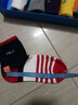 POLO【6雙1盒】襪子秋冬款兒童襪保暖中筒襪3-5-7-9歲學(xué)生襪彩色條紋 型號【446】六色六雙 20-22cm（30-35碼鞋合適） 曬單實(shí)拍圖