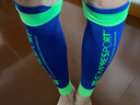 COMPRESSPORT 馬拉松跑步壓縮小腿套 護腿綁腿運動(dòng)腿套速干透氣排汗恢復腿套 藍色R2V2 T1 小腿圍30-34CM 曬單實(shí)拍圖