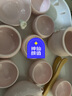 一品仟堂功夫茶具套裝干泡茶具家用側(cè)把壺蓋碗茶盤整套辦公室簡(jiǎn)約捏花套裝 粉色-西施壺干泡套裝配圓滿杯 曬單實(shí)拍圖