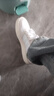 adidas「小鋸齒」D-PAD CLASSIC休閑美高風(fēng)復(fù)古籃球板鞋阿迪達(dá)斯   白色/漢玉白   42.5 曬單實(shí)拍圖