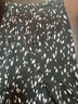 PORTS寶姿女裝2024夏季新款經典桑蠶絲“盈盈流光”印花魚尾半身裙 黑色印花 XS (2) 曬單實拍圖