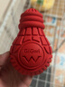 GiGwi貴為狗狗玩具漏食球耐咬金毛泰迪磨牙自嗨益智解悶寵物玩具 益趣小燈泡-M(推薦中小型犬) 曬單實(shí)拍圖
