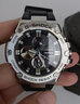 卡西歐（CASIO）G-SHOCK鋼鐵之心手表 太陽(yáng)能動(dòng)力潛水運動(dòng)表 高端新年禮物送男友 GST-B100-1ADR 曬單實(shí)拍圖