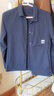 諾帝卡（NAUTICA）【商場(chǎng)同款】男裝春夏新款登山呢舒適透氣翻領(lǐng)薄夾克男JM4111 深空藍41C M 曬單實(shí)拍圖