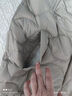 鴨鴨輕薄羽絨服男女同款春秋新款短款抗菌保暖羽絨內(nèi)膽棒球領(lǐng)夾克外套 卡其色 L (175) （建議121-135斤） 曬單實拍圖
