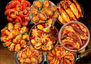 海領(lǐng)冠麻辣小海鮮罐裝熟食罐頭網(wǎng)紅即食零食八爪魚(yú)鮑魚(yú)魷魚(yú)海螺生蠔熟食 高配組合8罐裝 曬單實(shí)拍圖