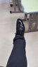 奧康男鞋男士商務(wù)正裝內增高皮鞋透氣韓版休閑6cm隱形增高男皮鞋 黑色增高款 40 250mm 曬單實(shí)拍圖
