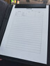利藍(lán)（LEADLAND）A4文件夾折疊簽約冊皮革資料收納本夾合同會議夾辦公用品快勞活頁夾定制折頁板夾 黑色文件夾(磁鐵)1439 曬單實拍圖