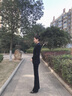 睿諾西裝女職業(yè)套裝西服外套套裝秋冬氣質(zhì)時(shí)尚休閑金絲絨西裝年會(huì)正裝 裙子 S 曬單實(shí)拍圖