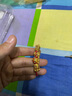 明牌珠寶 足金3D硬金黃金串珠金獅迎財福字轉運珠送禮AFP0412定價(jià) 批次不同福字有所不同以實(shí)物為準 約2.14-2.33克 曬單實(shí)拍圖