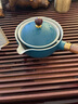 鼎器 逍遙泡懶人創(chuàng)意自動出水茶具 功夫茶具茶道陶瓷蓋碗茶壺杯子旅行茶盤旅行包 11款：綠雅-1壺4杯+茶盤+旅行包 曬單實拍圖