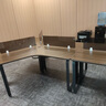 晟晏辦公室職員辦公桌3人6人8人位電腦創(chuàng  )意員工辦公桌椅組合簡(jiǎn)約 六人位 曬單實(shí)拍圖