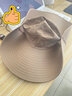 織姬太陽(yáng)帽釣魚(yú)帽登山帽男夏季旅行防曬帽女大帽沿透氣漁夫帽大檐涼帽 【卡其色】 【均碼56-60男女同款】 曬單實(shí)拍圖