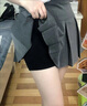莫代爾冰絲無(wú)痕內褲女防走光純棉襠平角褲女士安全褲四角夏季薄款打底褲 5506黑+白+膚 L 適合90-100斤 曬單實(shí)拍圖