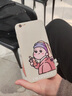 倍思力 適用蘋(píng)果6plus手機(jī)殼iPhone6S PLus男女款防摔全包磨砂保護(hù)套超薄軟外殼 古董白-奶茶女孩 蘋(píng)果6plus/6sPLus通用 曬單實(shí)拍圖