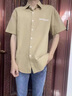 啄木鳥(niǎo)短袖襯衫男士夏季2026新款潮流休閑寬松冰絲襯衣痞帥半袖外套潮牌 S27卡其 XL 曬單實(shí)拍圖