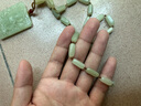 佳媛玉業(yè)  和田玉掛繩 項鏈 吊繩 男女款掛繩 款一{金色線(xiàn)+純色珠子} 曬單實(shí)拍圖