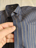 杉杉（FIRS）長(cháng)袖襯衫男中青年商務(wù)休閑條紋腈綸襯衣男 A1155-2長(cháng)袖 40  曬單實(shí)拍圖