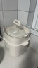LOTOR徠多電燉鍋 電燉盅隔水燉鍋燉盅家用大容量湯盅煮粥白瓷煲湯鍋一鍋五膽1-4人大白 一鍋五膽+蒸籠款 共 6L 曬單實(shí)拍圖
