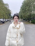 北杳青少年羽絨服初中生女學(xué)院風(fēng)服冬季加厚甜美顯瘦冬裝小個(gè)子面包服 奶黃色[常規(guī)款] 米杏色 M 建議95-105斤 曬單實(shí)拍圖
