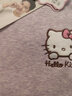 凱蒂貓Hello Kitty兒童保暖內(nèi)衣套裝棉女童加絨加厚秋衣秋褲寶寶秋衣套裝睡衣 A款【全身加絨加厚】紫色 純棉 55402 150 適合145-155cm 曬單實拍圖