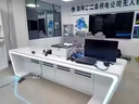 元武烤漆白色指揮中心控制臺定制操作臺調(diào)度臺科技感指揮監(jiān)控臺調(diào)度臺 可來圖定制尺寸/顏色 曬單實拍圖