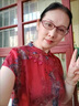 意枕上加絨加厚長袖連衣裙女2025秋冬新款改良旗袍裙紅色修身中長款裙子 黑色 XL 建議105斤以下 曬單實拍圖
