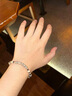 周百?！?000+門(mén)店】足銀手鏈男轉運珠銀手環(huán)生日七夕情人節禮物送男友 【足銀】轉運珠手鏈-8倉發(fā)貨-極速達送老公生日紀念 曬單實(shí)拍圖