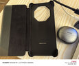 華為（HUAWEI）Mate60 RS星鉆智能視窗保護套保護殼手機殼 玄黑 華為原裝原廠 曬單實拍圖