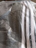 嘆嗟運動(dòng)休閑褲子男春秋季款棉褲男士寬松直筒褲加大碼加肥衛長(cháng)褲夏裝 深灰色三杠 2XL（建議145-160斤） 曬單實(shí)拍圖